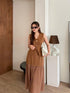 V-neck Sleeveless Blouse With Skirts Sets